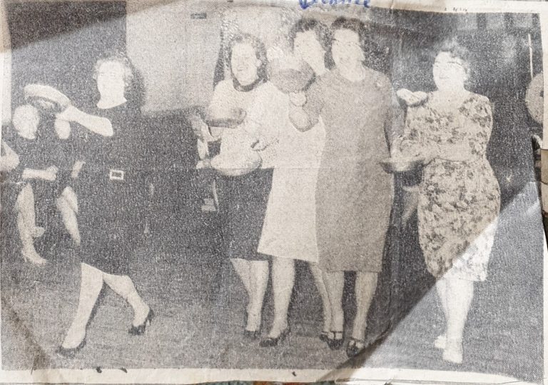 Skelmersdale Co-operative Women’s Guild Pancake Race 1960s